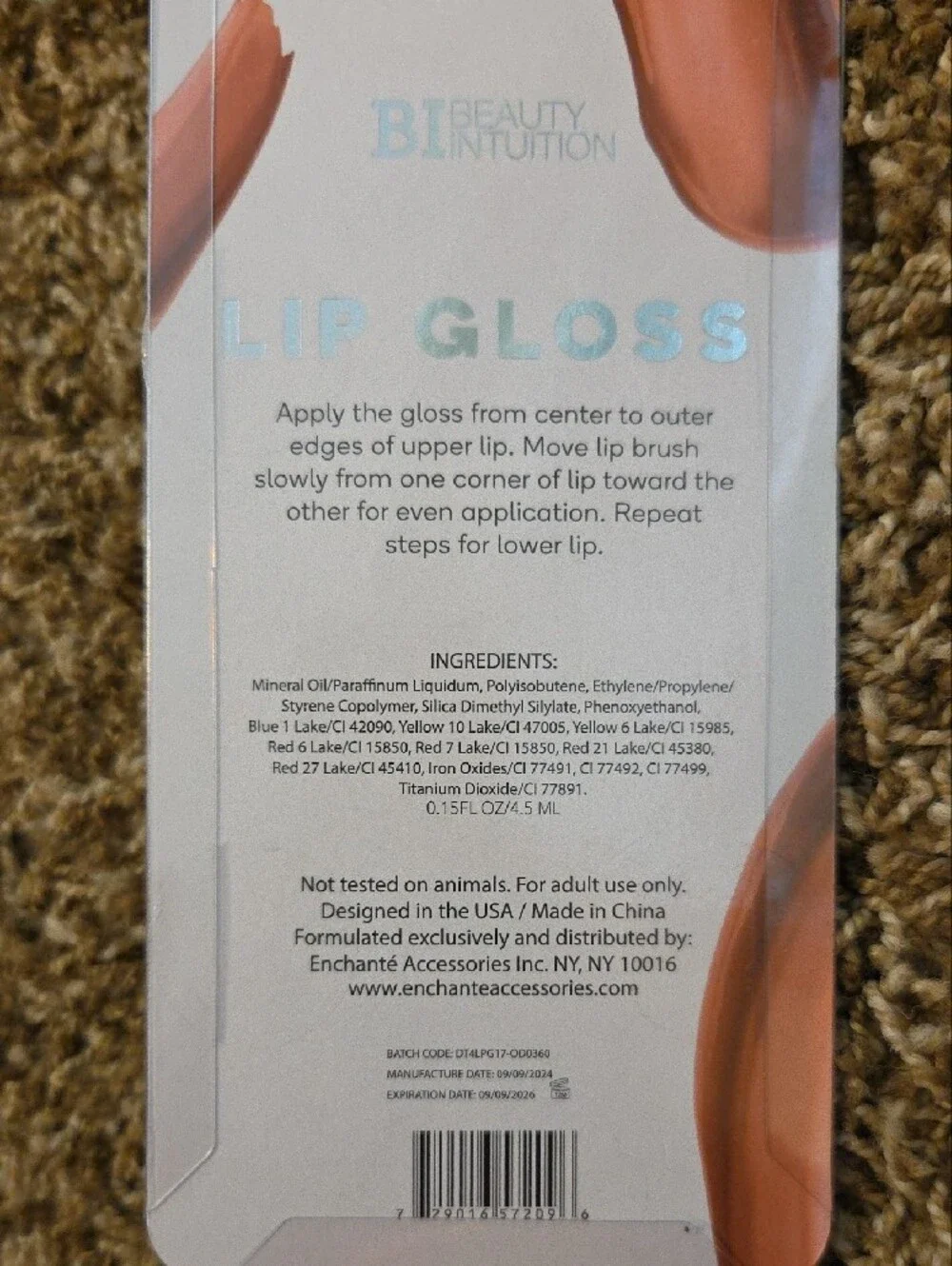 Lip Gloss — Rosy Nude